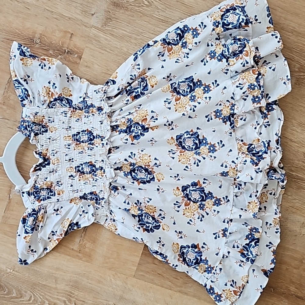 Janie and Jack dress, floral, Size 3